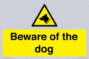 Beware of the dog